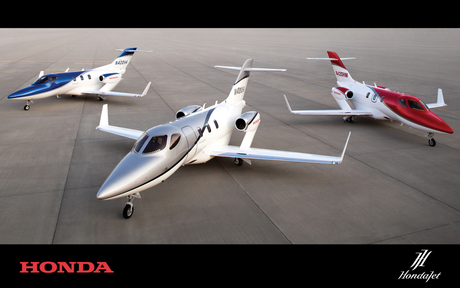 trio-of-hondajets