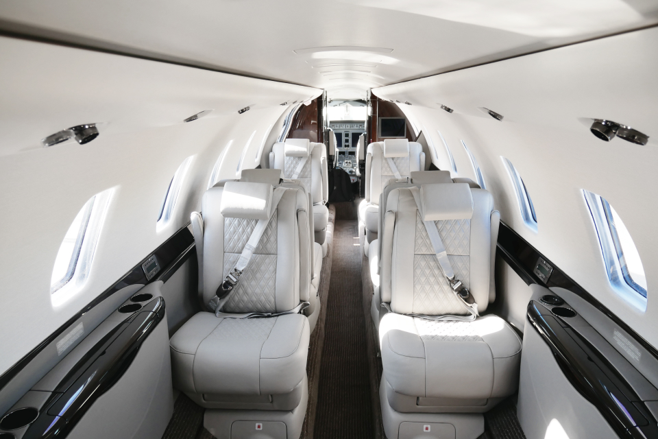 C680 Jet In Flight Cessna Citation 680 | Aeropartner